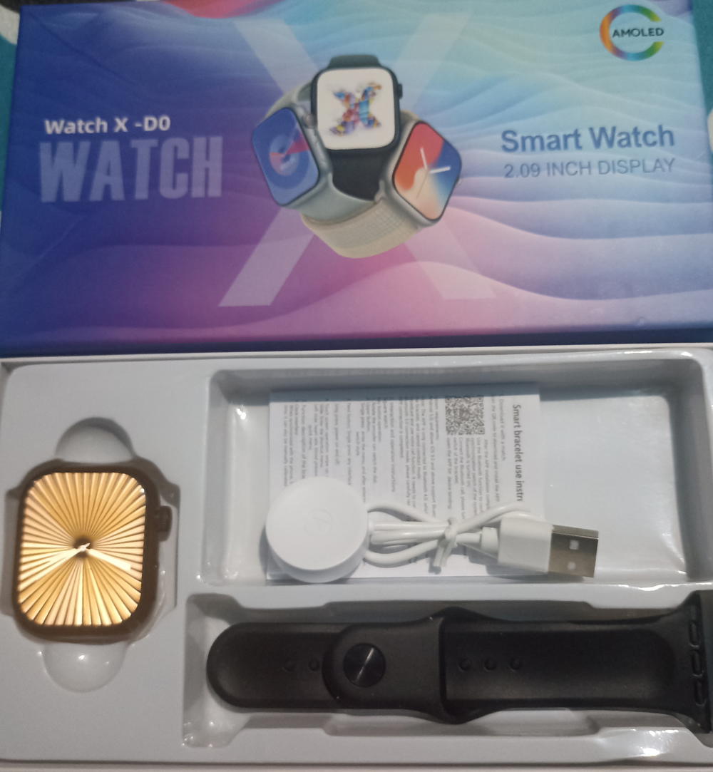 ساعة سمارت  watch XD 10 series  + استراب وكفر هدية  Preview Image