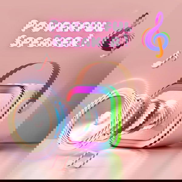 صب صغيرة بلوتوث وشحن باضاءة RGB Image 2 Preview