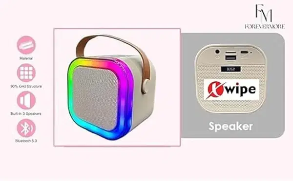 صب صغيرة بلوتوث وشحن باضاءة RGB Image 3 Preview