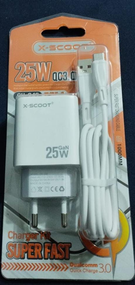 شاحن 25 وات سريع تايب سي من XScott Image 1 Preview