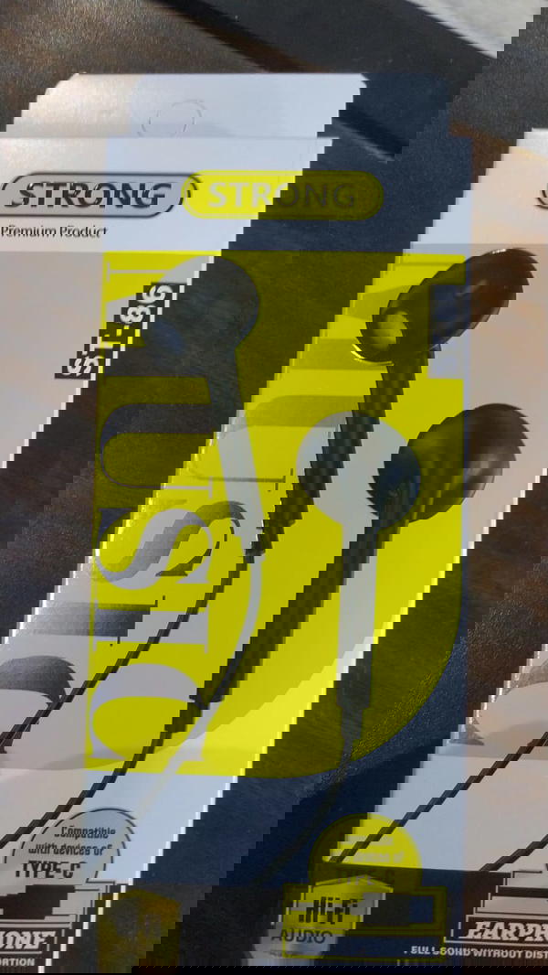 سماعة سلك تايب سي من Strong Image 1 Preview