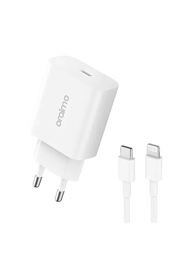 طقم شحن اورايمو 20 وات PD ايفون بالكابل الاصلي  Image 4 Preview