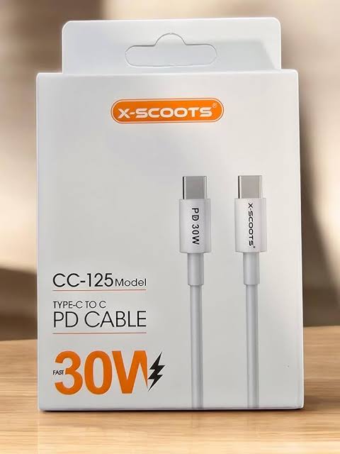 وصلة شحن ايفون تايب سي بقدرة 30 وات PD من X Scoot Image 1 Preview
