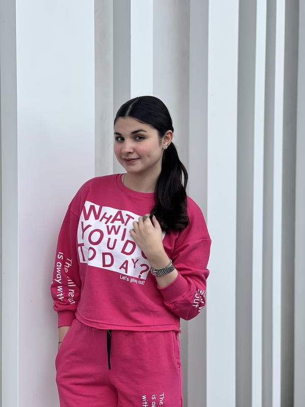 سوت كروب—Crop Suit Image 2 Preview