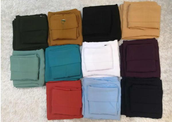 طقم ماليزي خمار ونقاب تندا Image 3 Preview