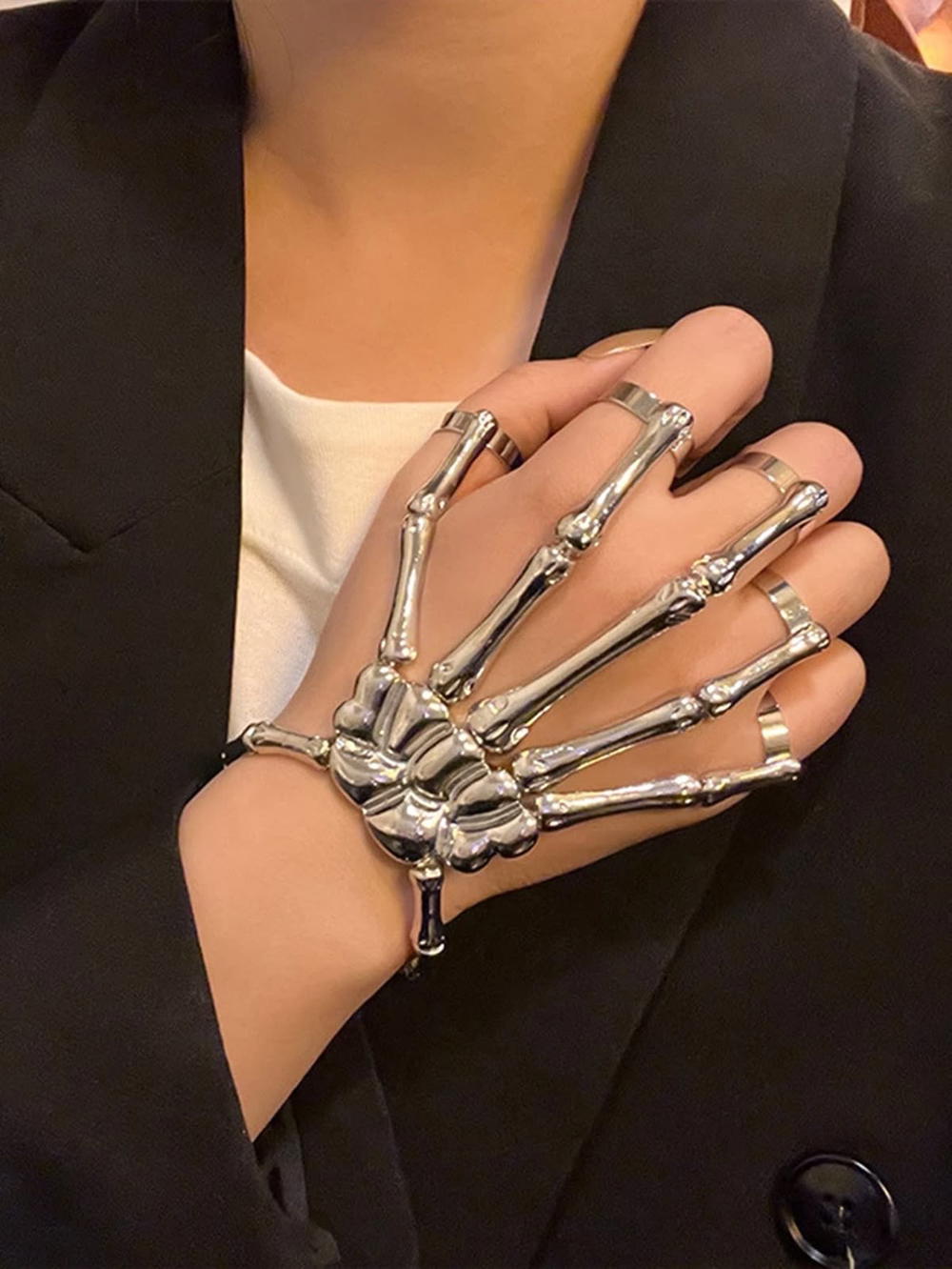 Skeleton Hand Bracelet Preview Image