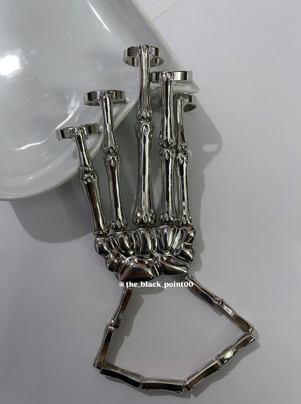 Skeleton Hand Bracelet Image 2 Preview
