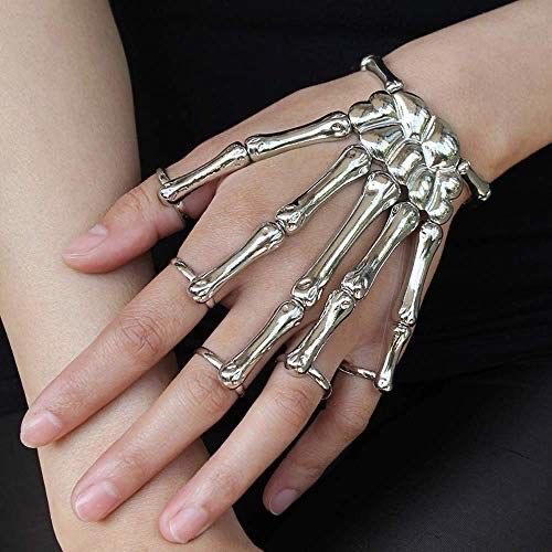 Skeleton Hand Bracelet Image 4 Preview