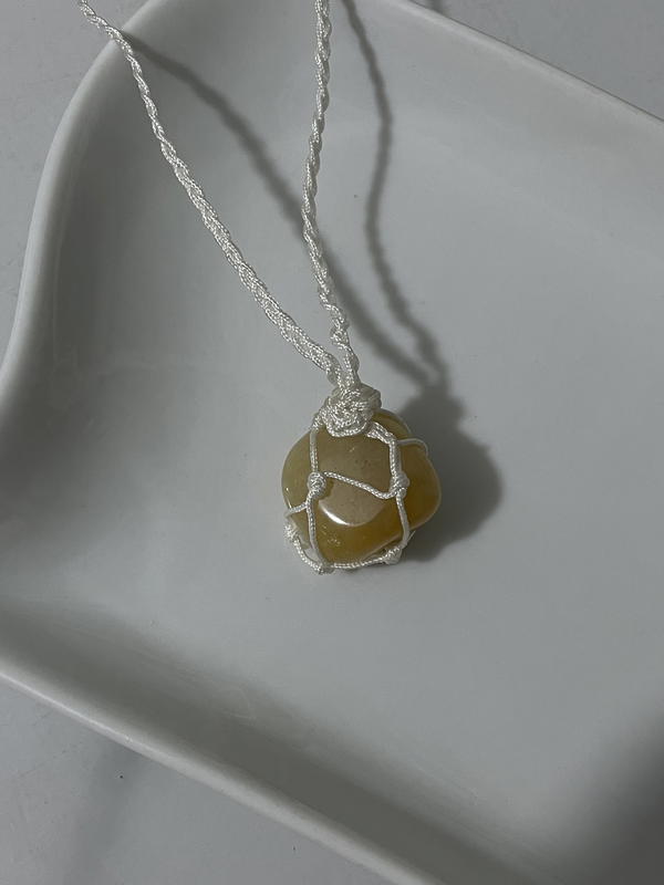 Macrame Necklace Image 1 Preview