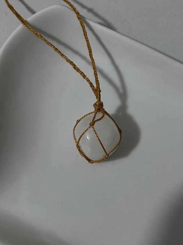Macrame Necklace Image 1 Preview
