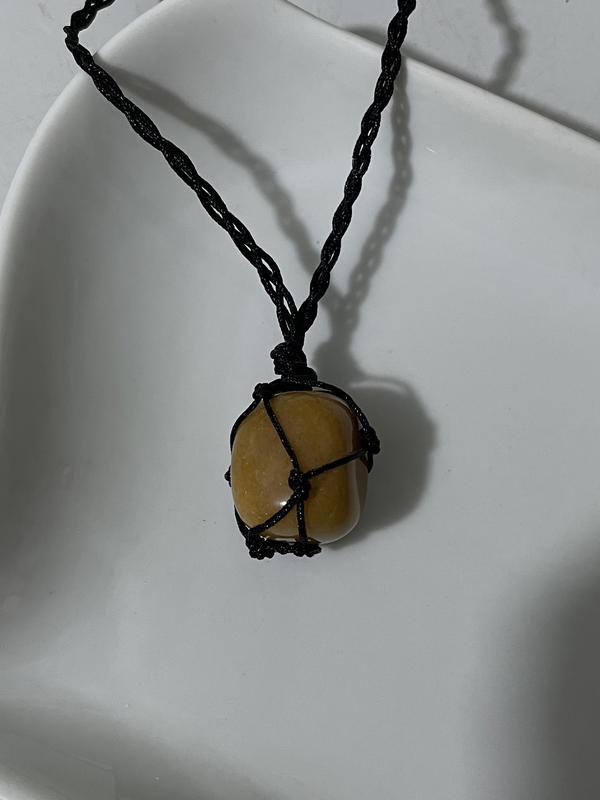 Macrame Necklace Image 1 Preview