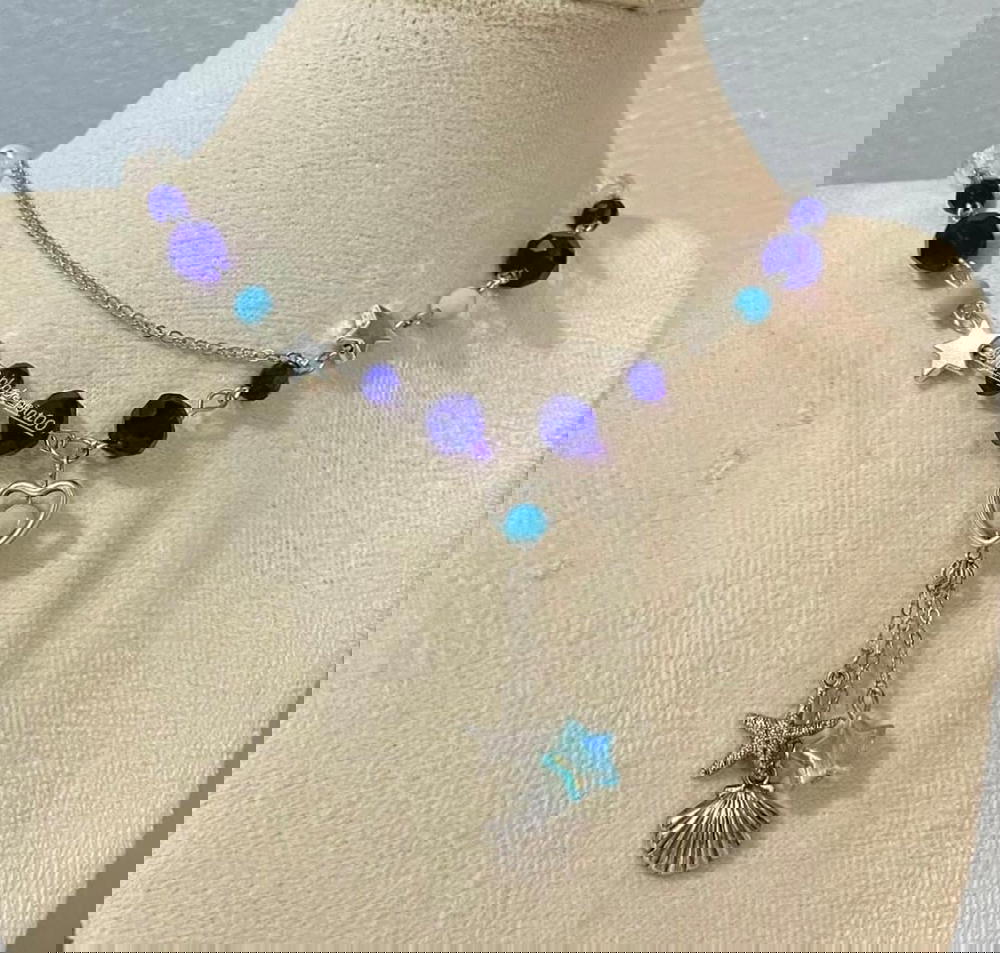 blue necklace  Preview Image