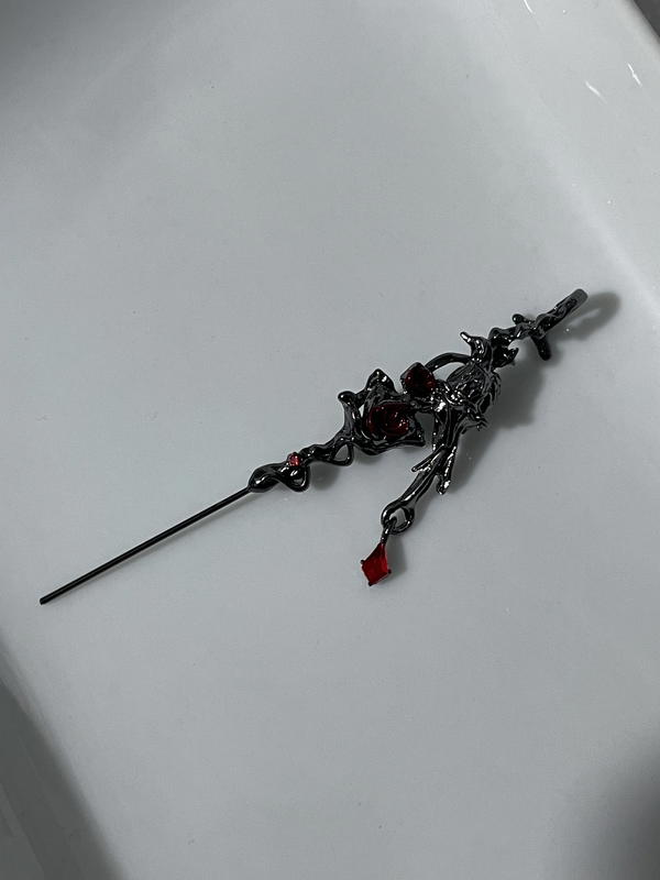 Restraint Raven earring Image 2 Preview