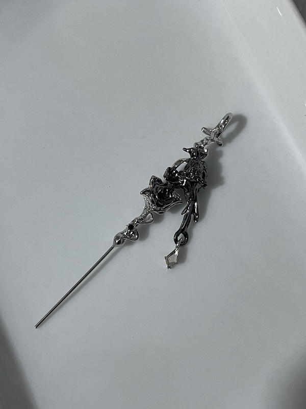 Restraint Raven earring Image 2 Preview