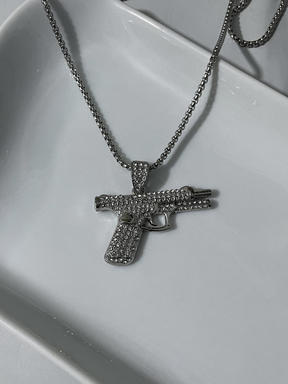 Hip-Hop Mini Gun/ stainless steel  Preview Image