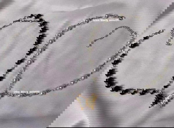 matching butterfly necklaces Image 4 Preview