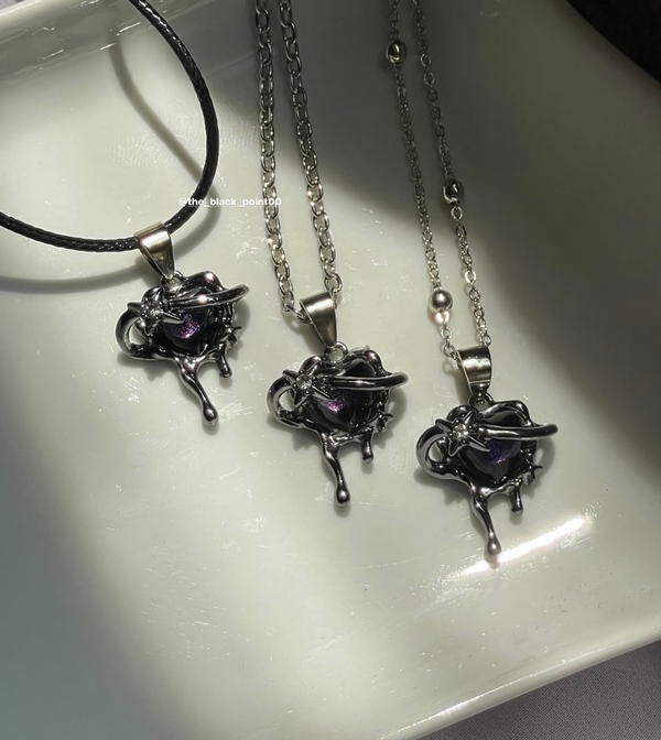 melting black heart Image 1 Preview