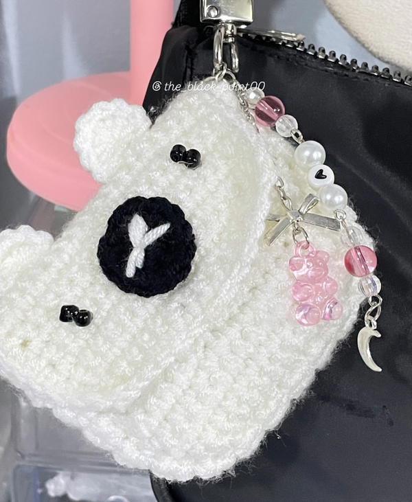 mini crochet pouch wallet🤍 Image 1 Preview