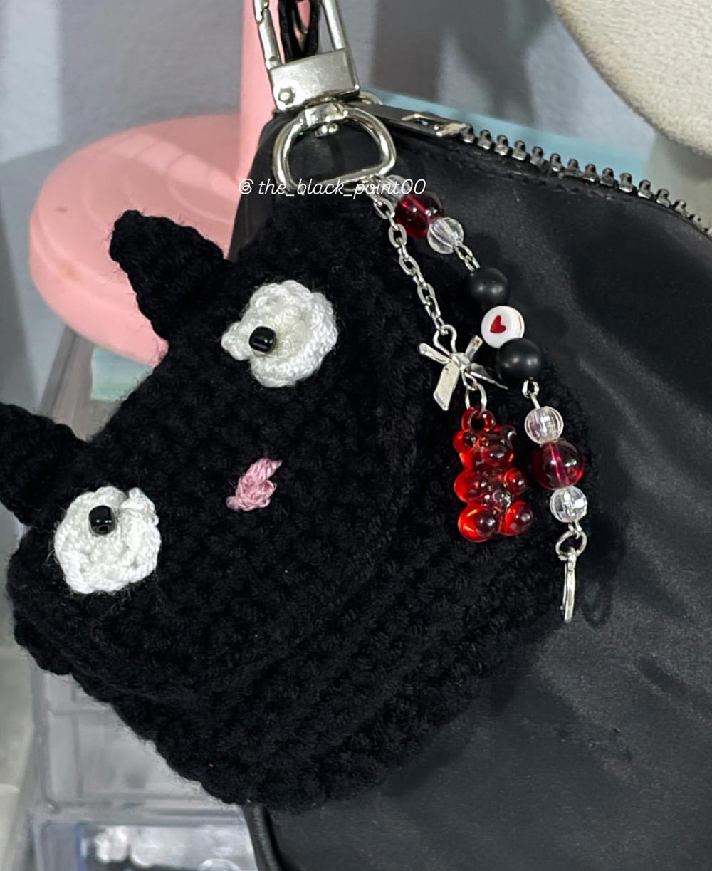 mini crochet pouch wallet🤍 Preview Image