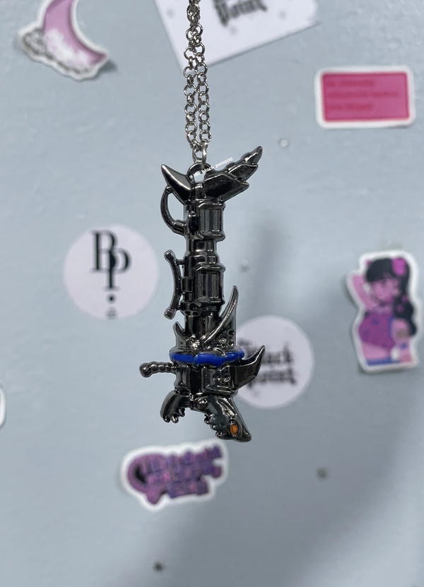 RockLove Arcane Fishbones Necklace💙 Image 2 Preview