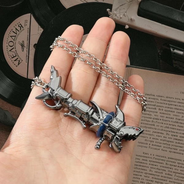 RockLove Arcane Fishbones Necklace💙 Image 3 Preview