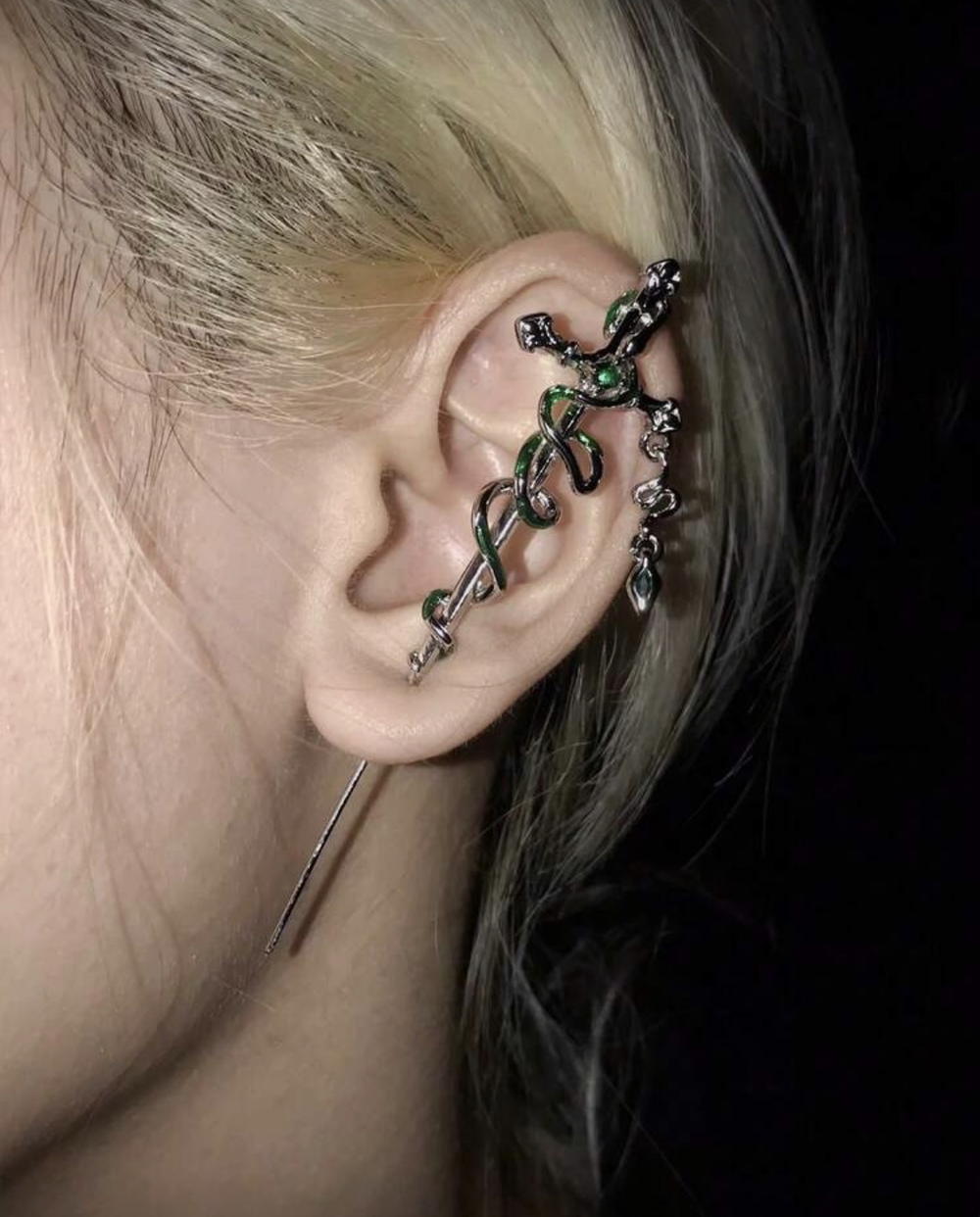 Wrapped Sword Earring Preview Image