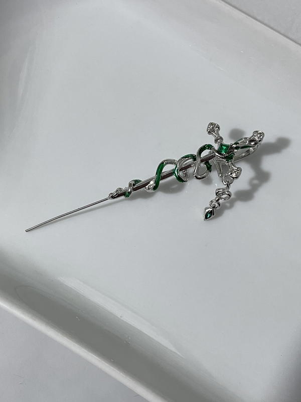Wrapped Sword Earring Image 2 Preview
