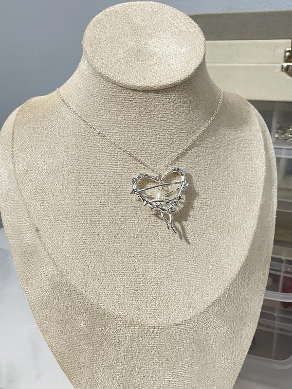 silver heart  Image 2 Preview