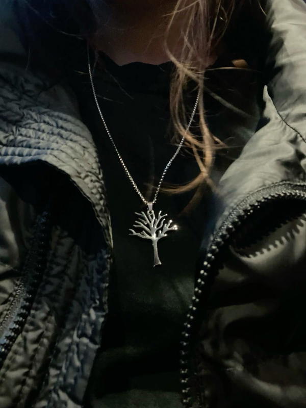 silver xxx poison tree Stainless Steel  Image 1 Preview