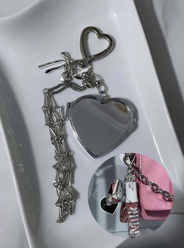 Stainless Steel Lipstick Holder – Bag Charm Image 1 Preview