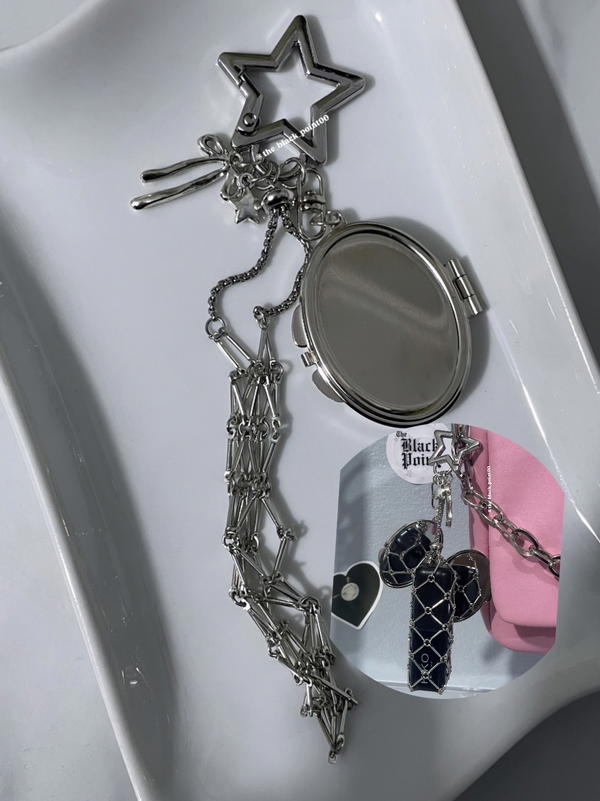 Stainless Steel Lipstick Holder – Bag Charm Image 1 Preview