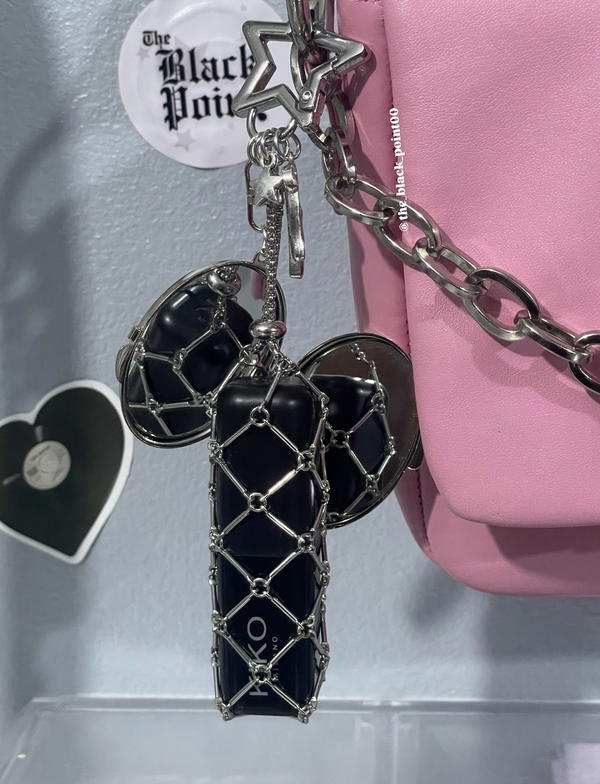 Stainless Steel Lipstick Holder – Bag Charm Image 2 Preview