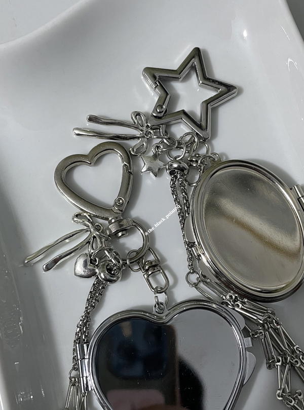 Stainless Steel Lipstick Holder – Bag Charm Image 3 Preview