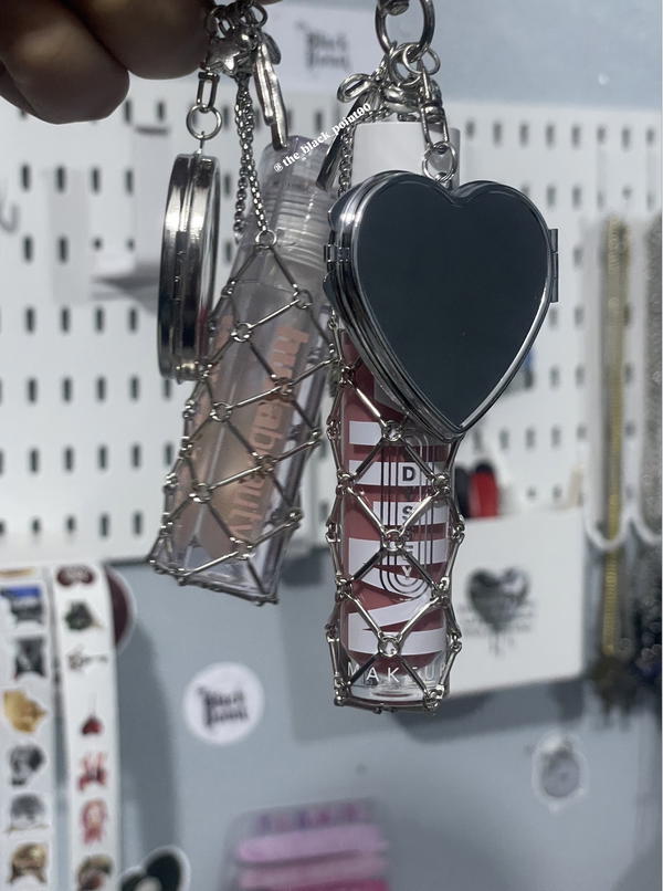 Stainless Steel Lipstick Holder – Bag Charm Image 3 Preview