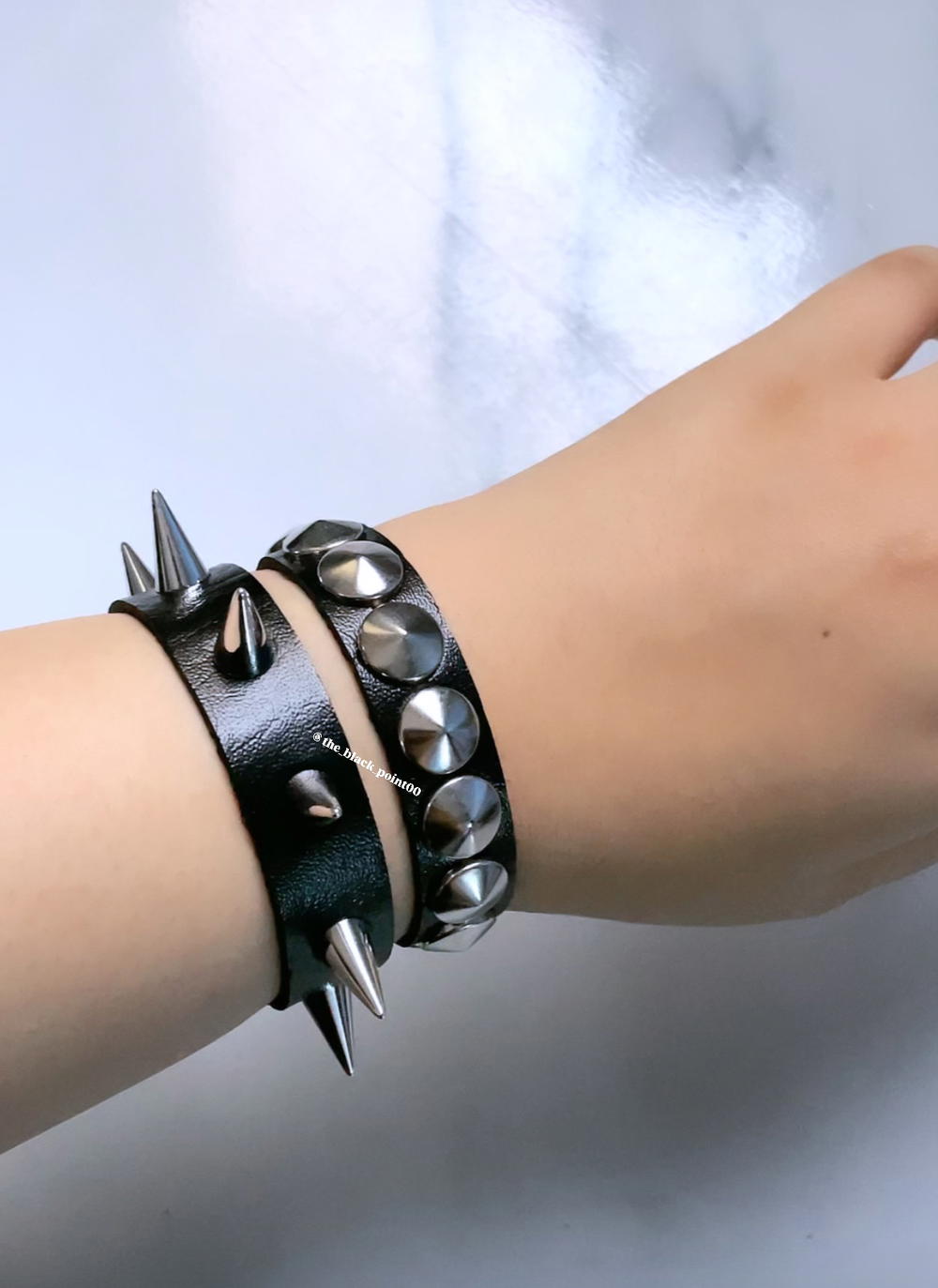 Punk Bracelet Set – 2 Pieces Preview Image