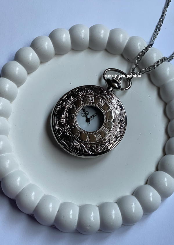 watch necklace ستنالس ستيل Image 2 Preview