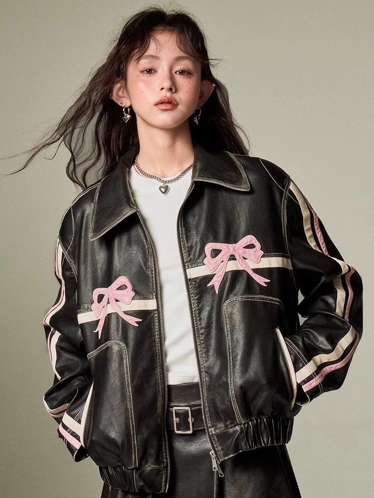 Women's leather jacket Preview Image