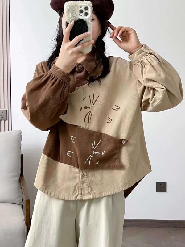 cat blouse  Image 2 Preview