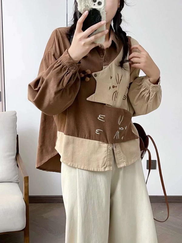 cat blouse  Image 3 Preview