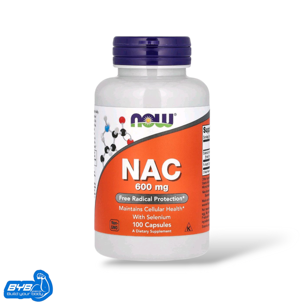 NAC 600mg Now 100 Capsules  Image 1 Preview