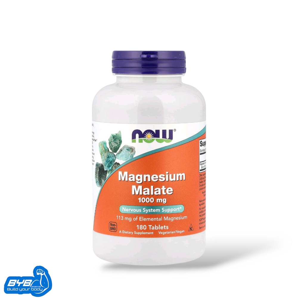 Magnesium Malate 1000mg Now 180 Tablet Preview Image