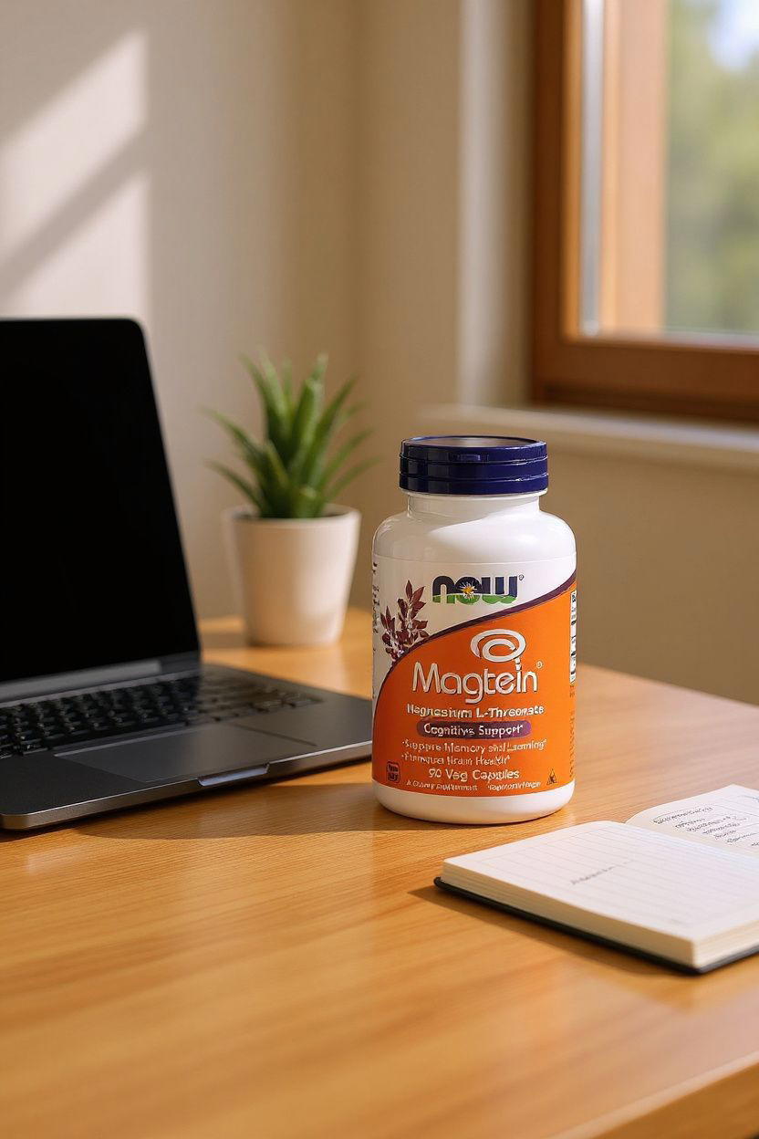 Magnesium L-Threonate 2000mg Now 90 capsules Preview Image