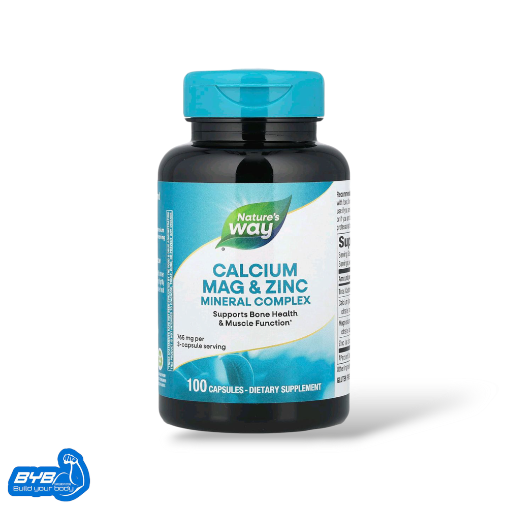 Calcium Magnesium Zinc 765mg Nature's way 100 capsules Preview Image