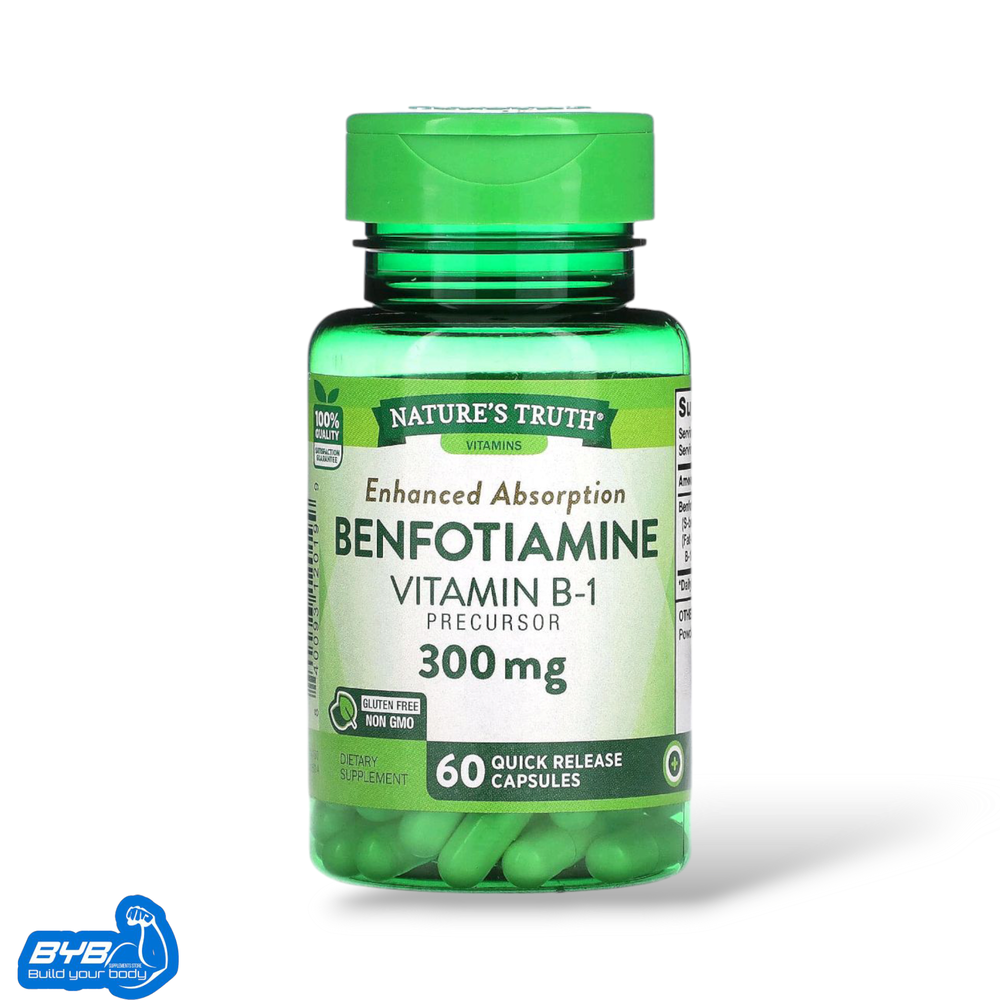 Benfotiamine 300mg Nature's Truth 60 capsules Preview Image