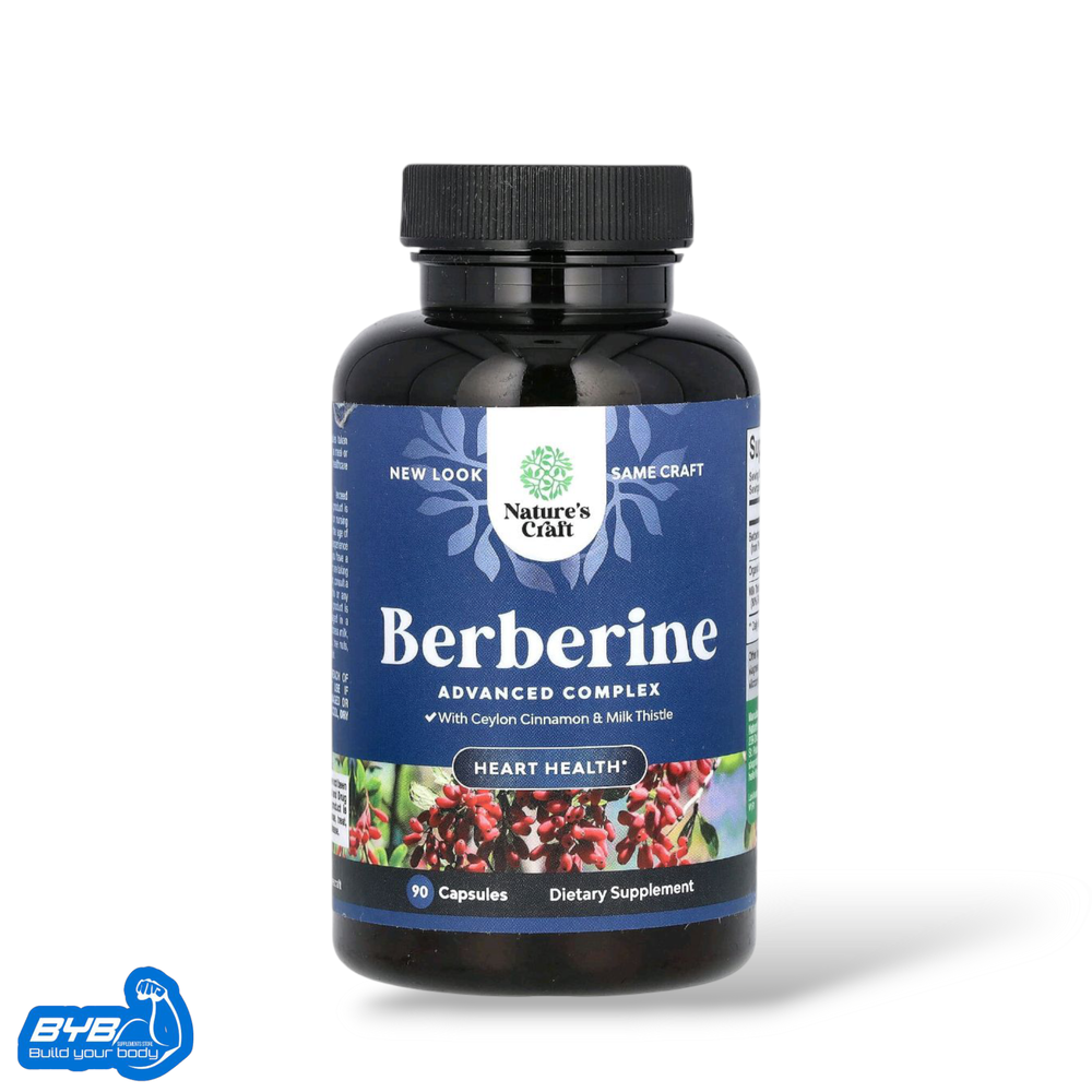 Berberine Advanced Complex 1200mg Nature's Craft 90 capsules Preview Image