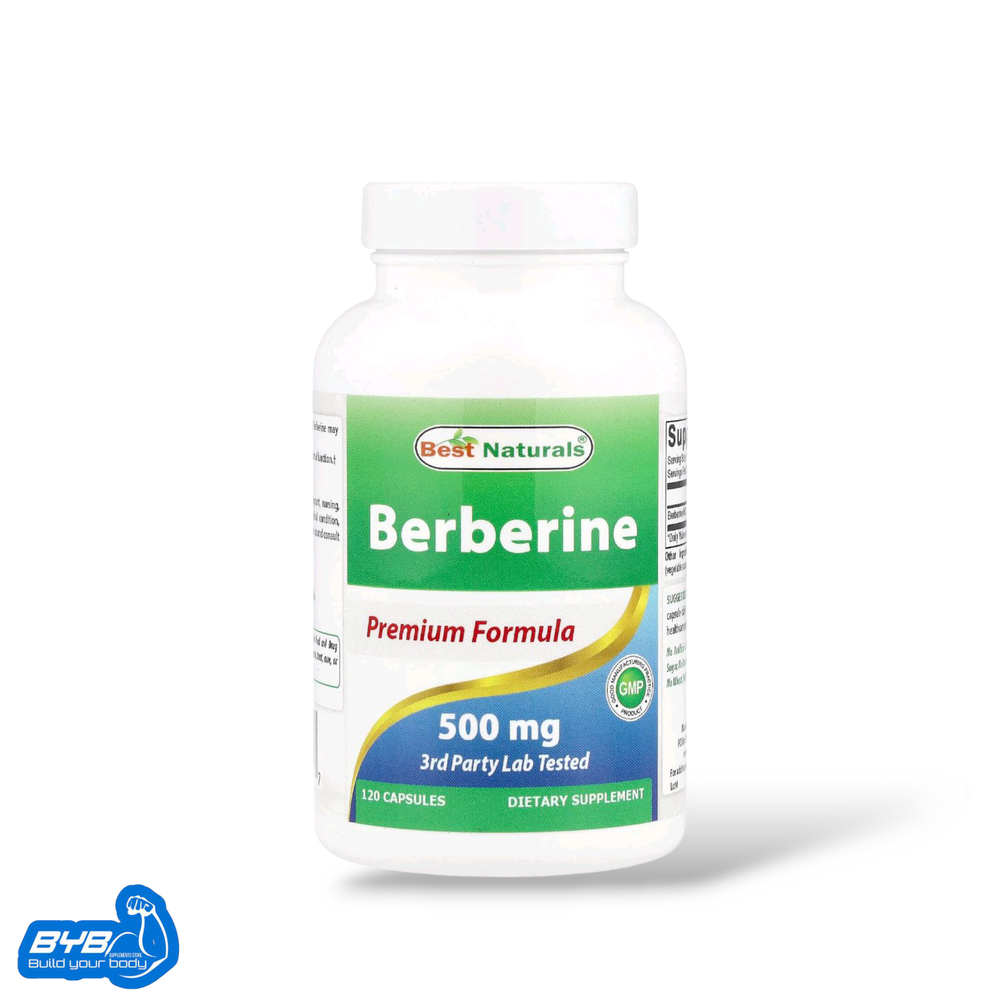 Berberine Best Naturals 500mg 120 capsules Preview Image