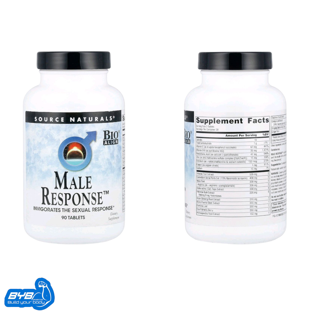 Source Naturals Male Response 90 Tablets Preview Image
