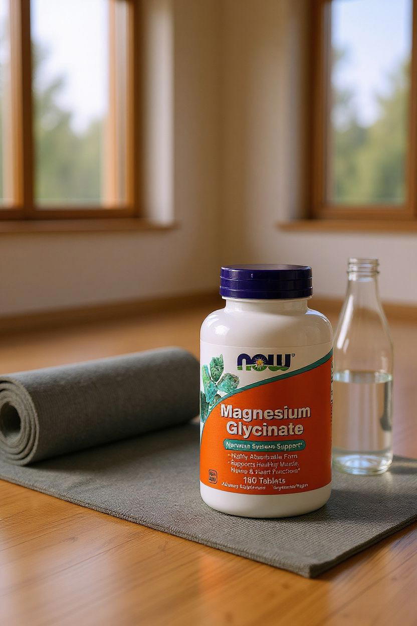 Now Magnesium Glycinate 200mg 180 Tablets Preview Image