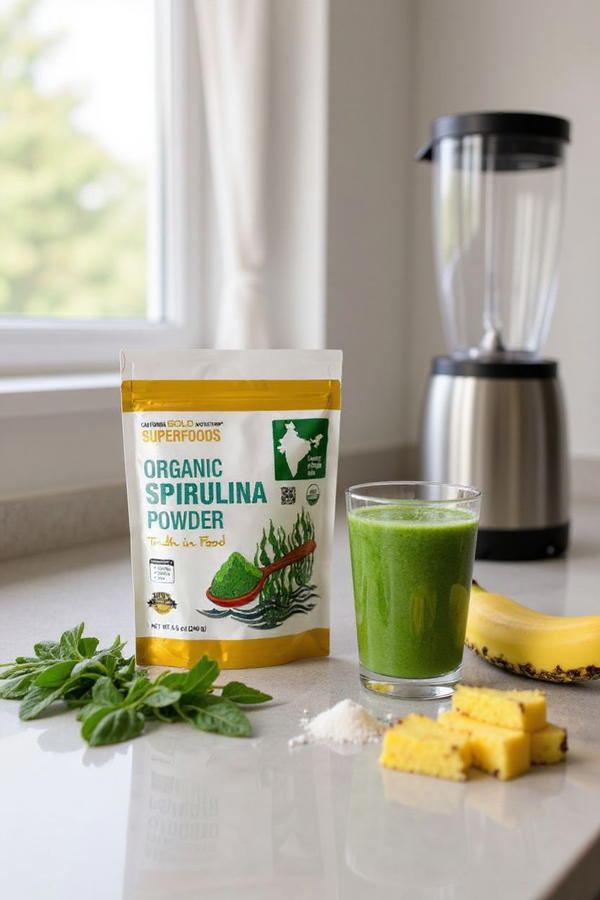 Spirulina Powder California Gold nutrition 80 serving  Image 1 Preview