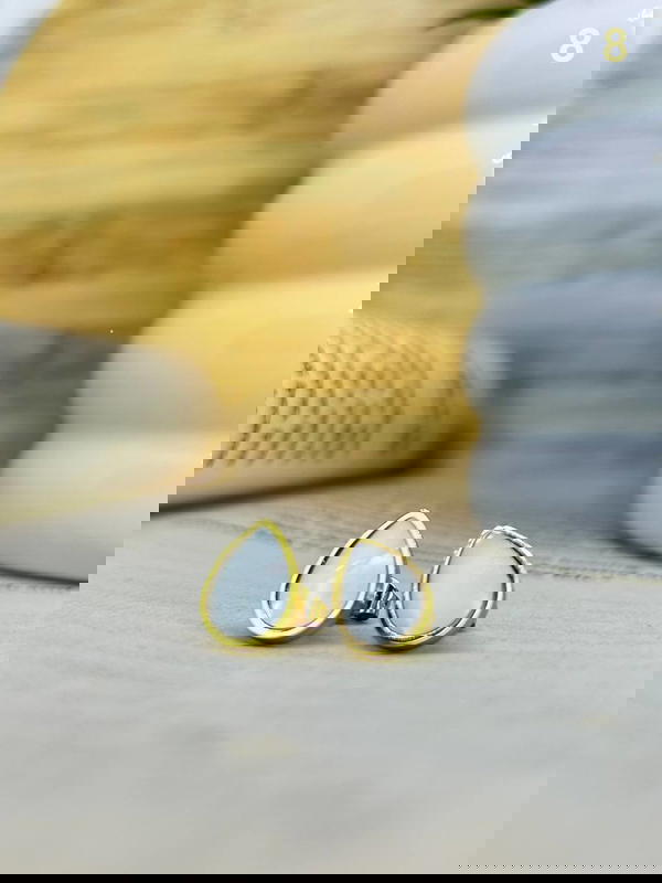 حلق دمعه ابيض Image 1 Preview